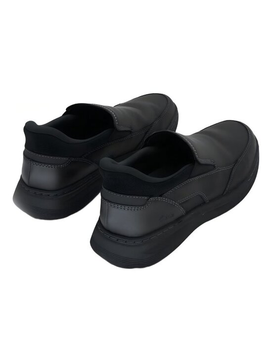 Clarks Men\'s Craftwell Step Dress Casual Slip On Sneakers Black Size 11.5M main image 4